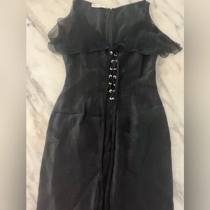 Valentino black dress size 6